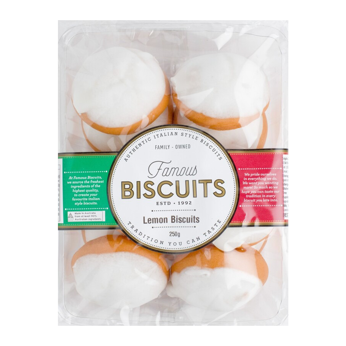 Famous Biscuits Lemon Biscuits 250g