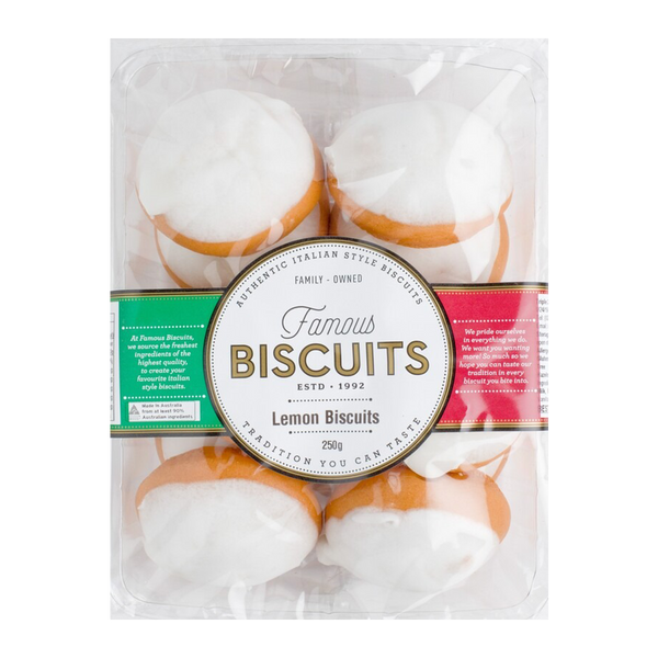 Famous Biscuits Lemon Biscuits 250g