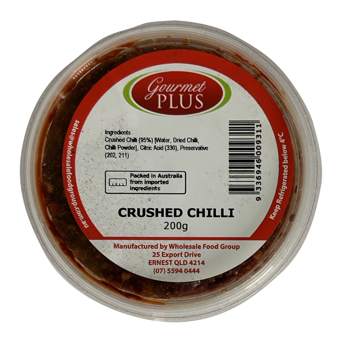 Gourmet Plus Crushed Chilli 200g