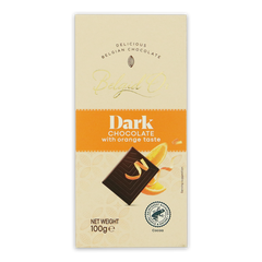 BelgidOr Tablet Orange Dark Chocolate 100g
