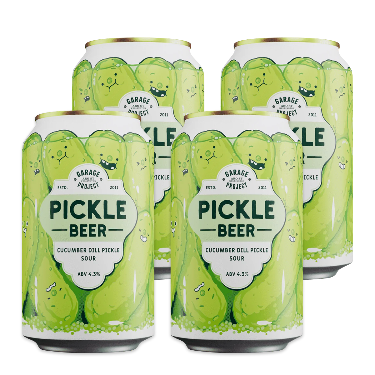 Garage Project Pickle Beer Can 4 x 330ml