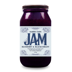 Harris Farm Jam Blueberry and Blackcurrant 630g