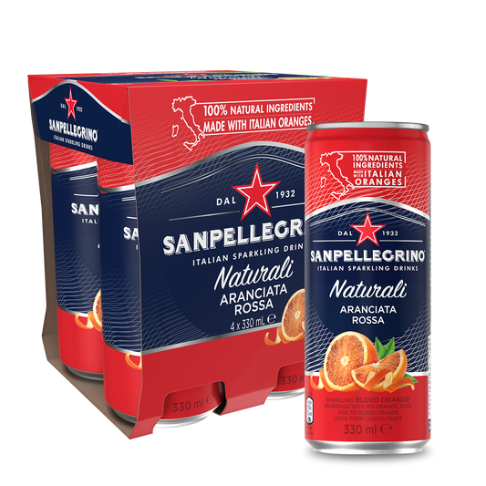 San Pellegrino Aranciata Rossa 4 x 330ml