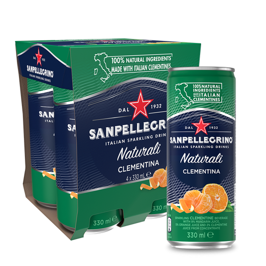 San Pellegrino Clementina 4x330mL