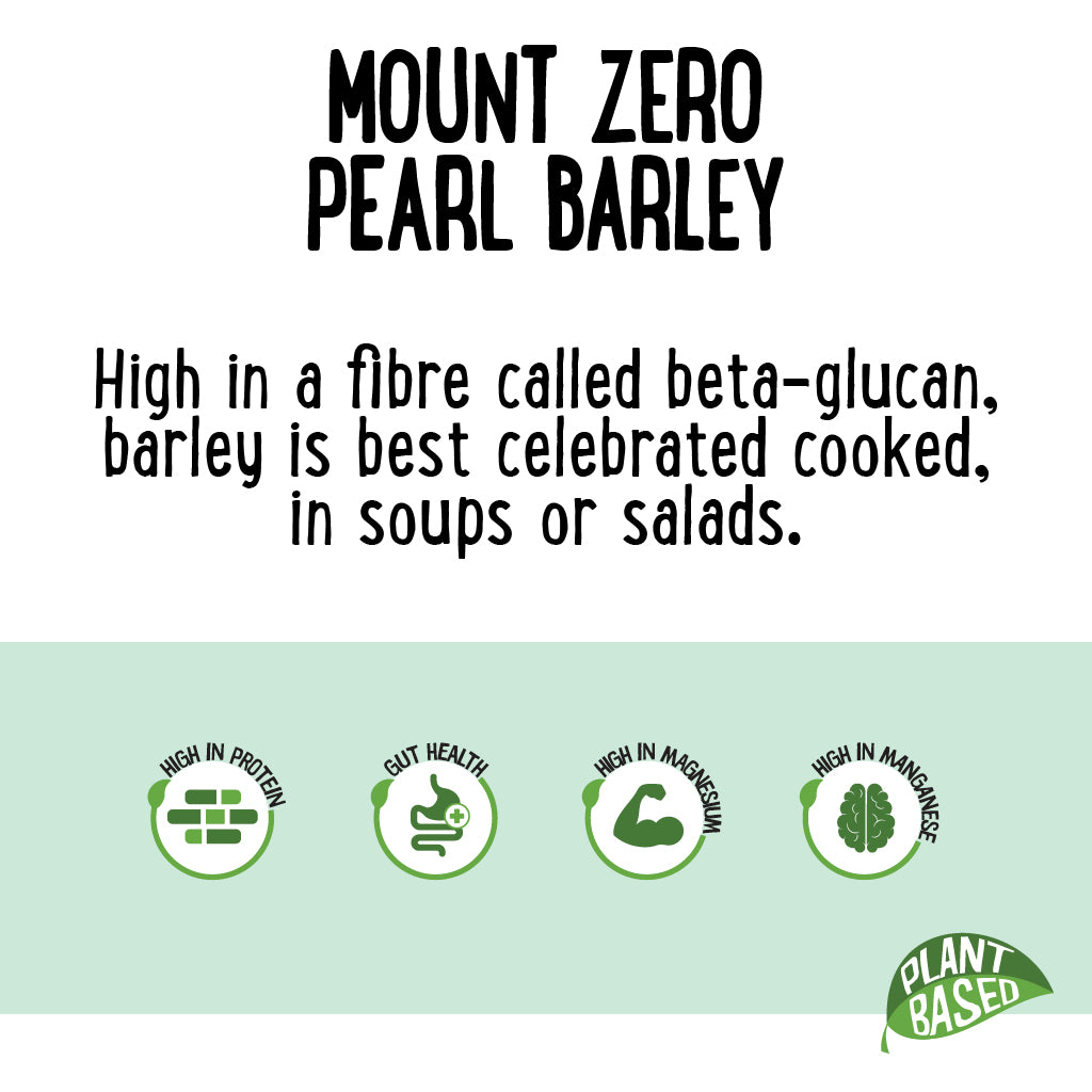 Mount Zero Bio-Dynamic Pearl Barley 500g | Harris Farm Markets Online