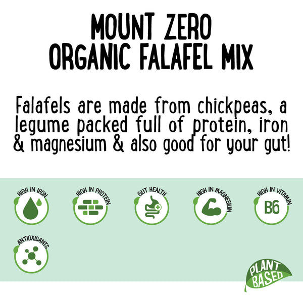 Mount Zero Organic Falafel Mix 500g