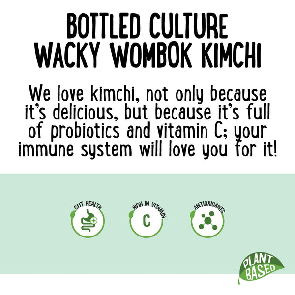 Bottled Culture Wacky Wombok Kimchi 450g