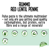 Rummo Red Lentil Pasta Penne 300g