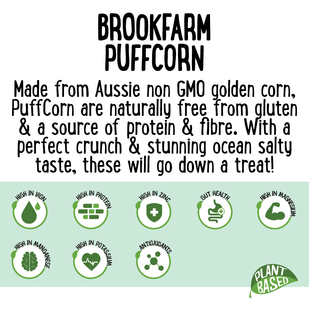 Brookfarm PuffCorn Spicy and Salty 70g