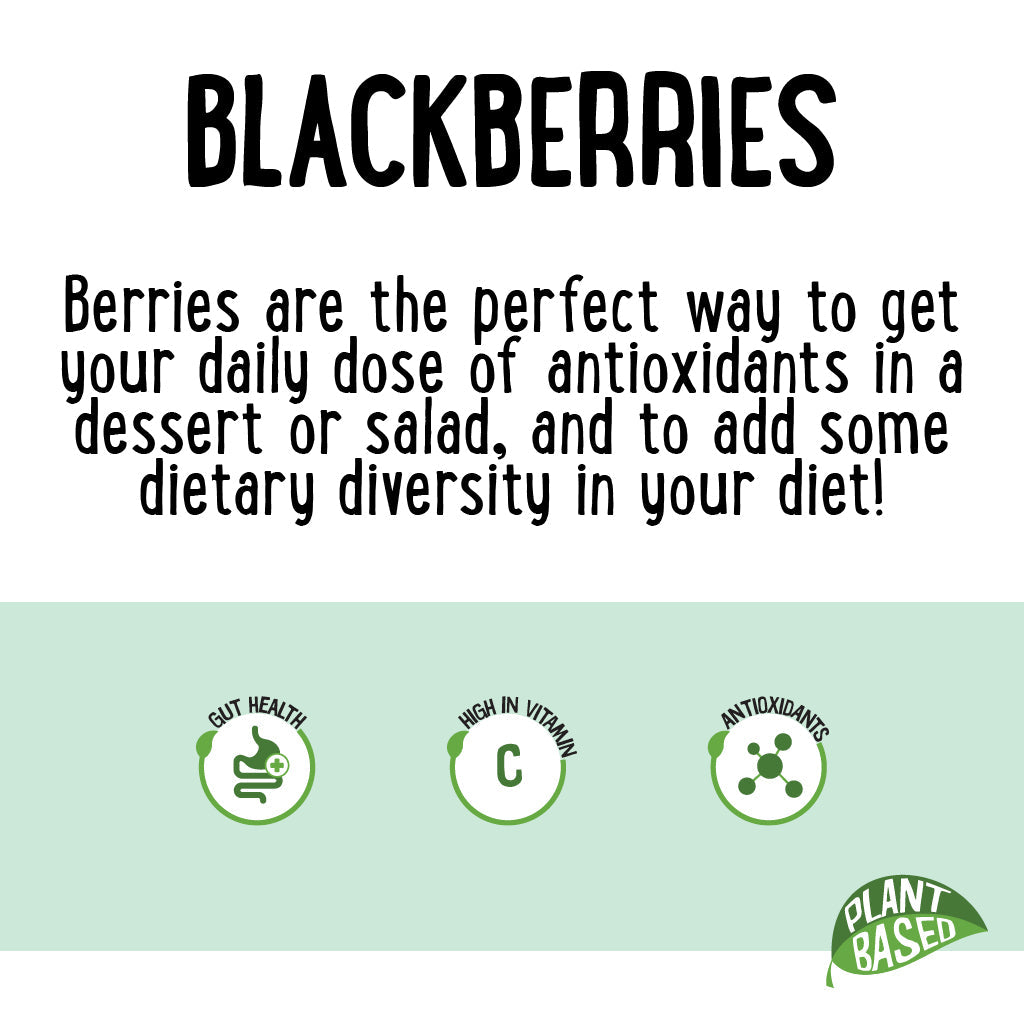 Blackberries Organic 125g