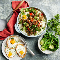 Asian Beef Warm Salad - with Rice | Harris Farm Online