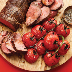 Beef Eye Fillet - with Roasted Truss Tomatoes | Harris Farm Online