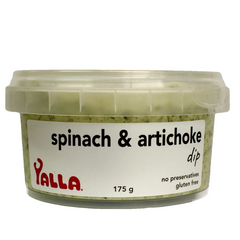Yalla Dips - Spinach & Artichoke | Harris Farm Online
