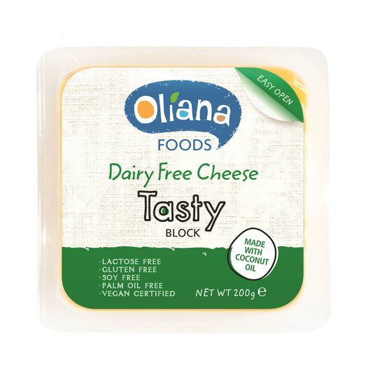 Oliana - Cheese Tasty Block - Dairy Free (200g)