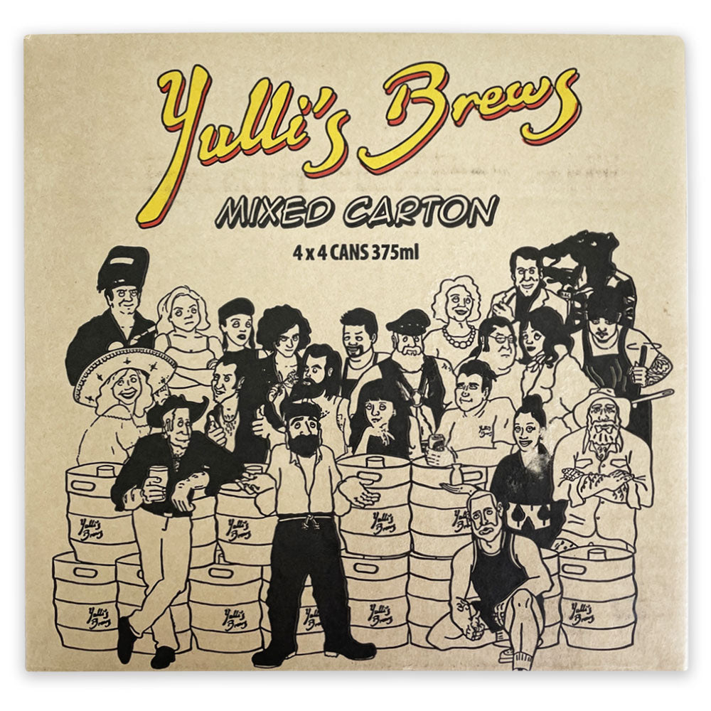 Yulli's Brews Mixed Carton 375ml