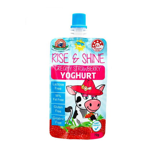 Brancourts - Yoghurt Rise/Shine - Strawberry Pouch (70g)
