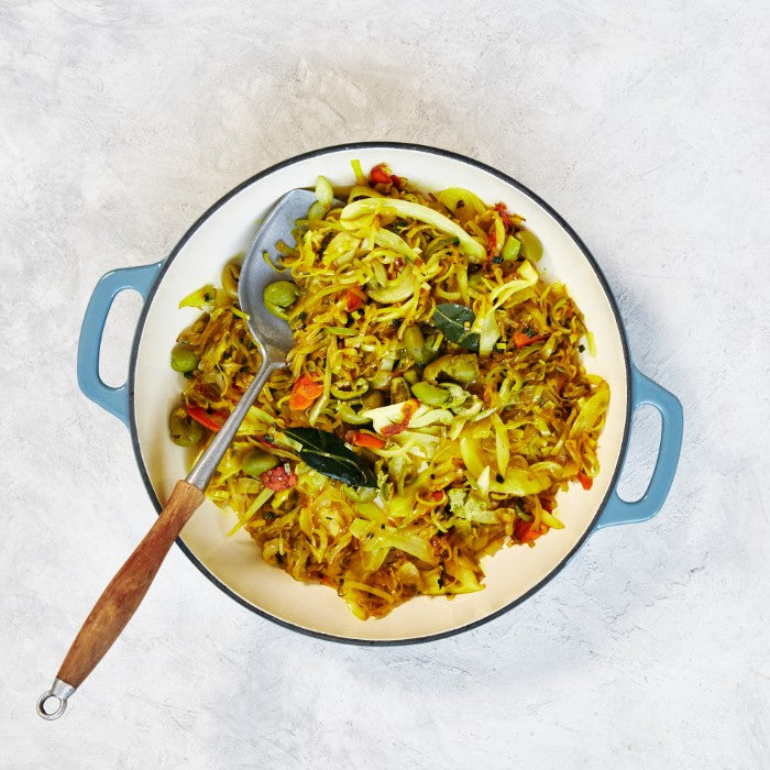 Leek & Turmeric Braised Lamb Shanks - with Pilaf Rice