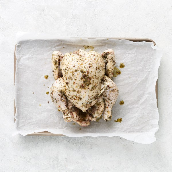 Easter Italian Spiced Chicken with Caramelised Vegies and Citrus Ricotta
