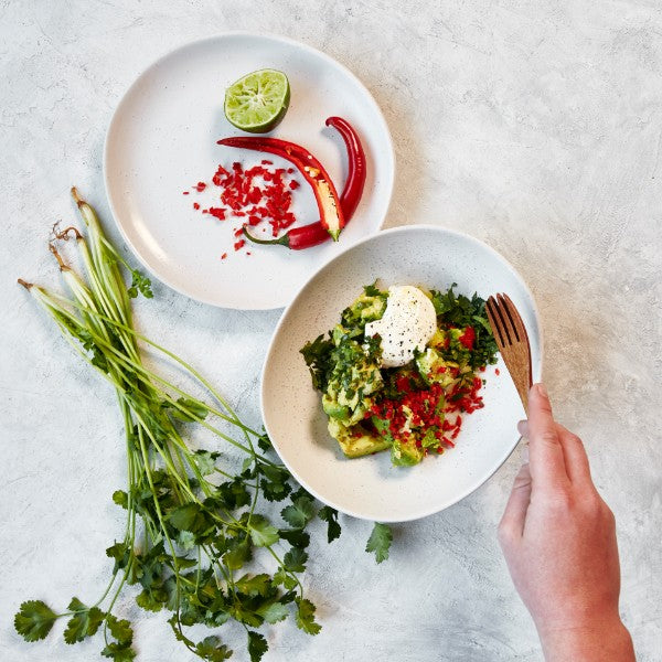 Barramundi Fajitas - with Corn Salsa, Guacamole & Chipotle Mayo