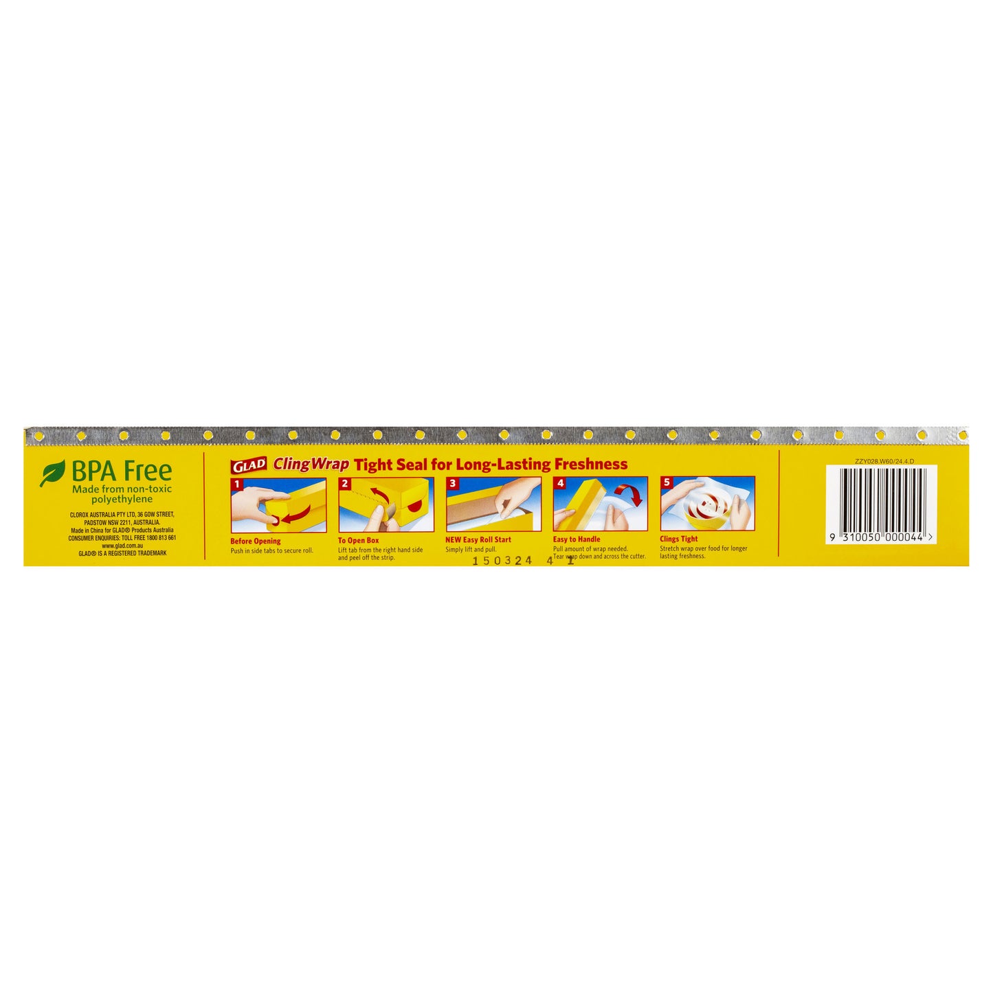 Glad Wrap 33cmx60m , Grocery-Cooking - HFM, Harris Farm Markets
- 2
