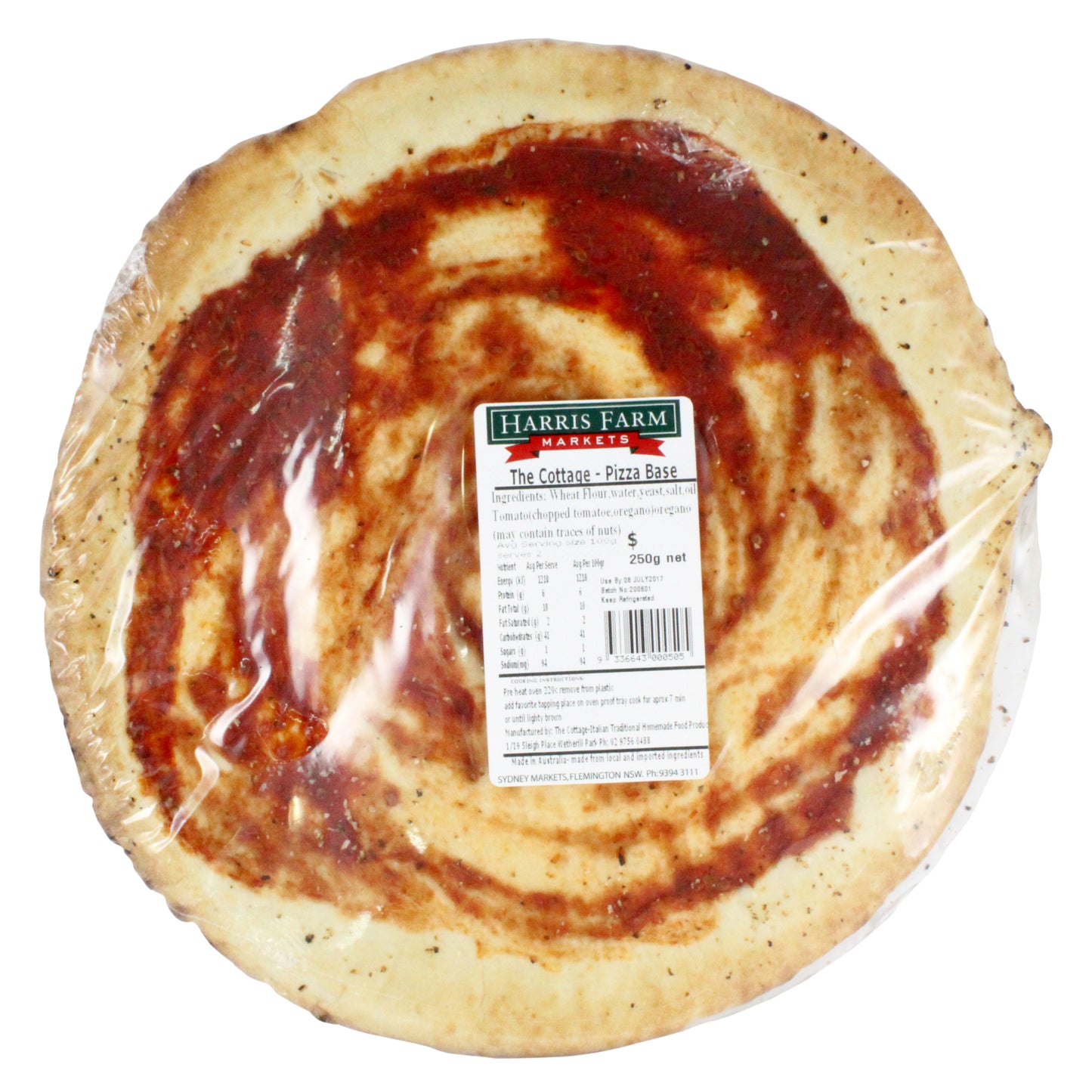 The Cottage - Pizza Base (250g)