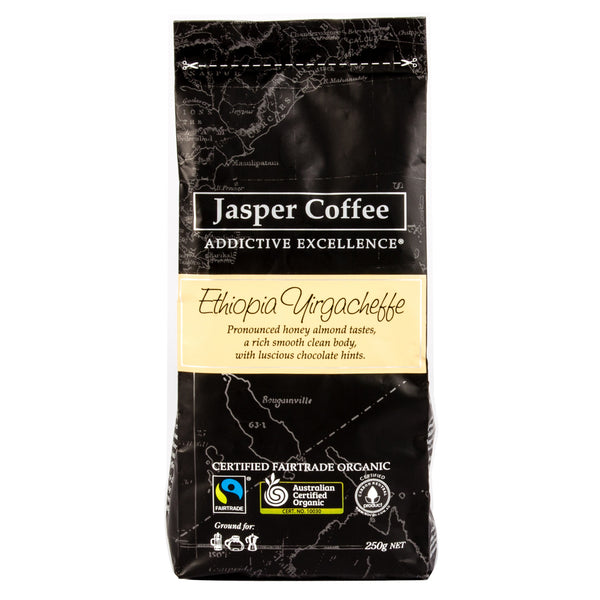 Jasper Coffee Ethiopia Ground Coffee 250g