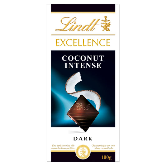 Lindt Excellence Dark Coconut Intense 100g