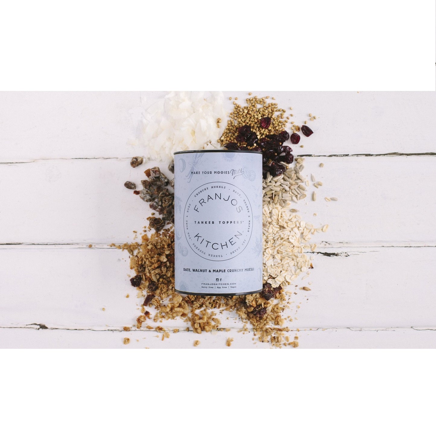 Franjos Kitchen - Muesli Date, Walnut and Maple Crunchy | Harris Farm Online