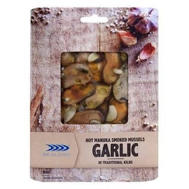 Sealord - Mussel Smoked - Garlic (180g) Sydney Fresh Seafood
