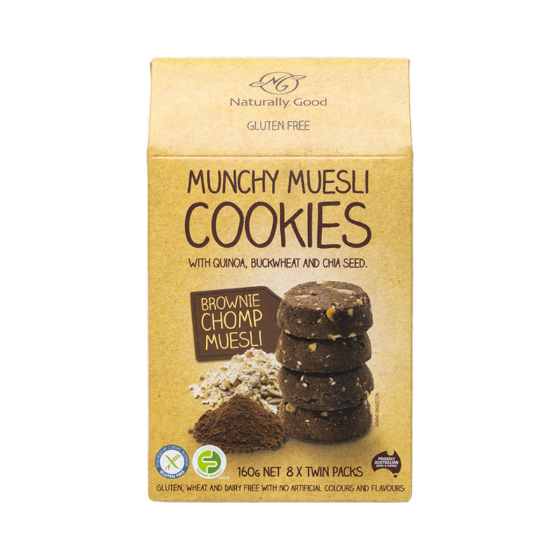 Naturally Good Munchy Muesli Brownie Cookies | Harris Farm Online