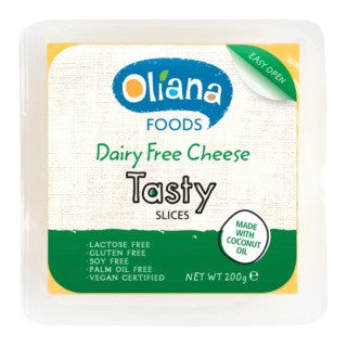 Oliana -  Cheese Tasty Slices - Dairy Free (200g)