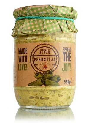 Perustija - Ajvar Homemade - Green (560g)