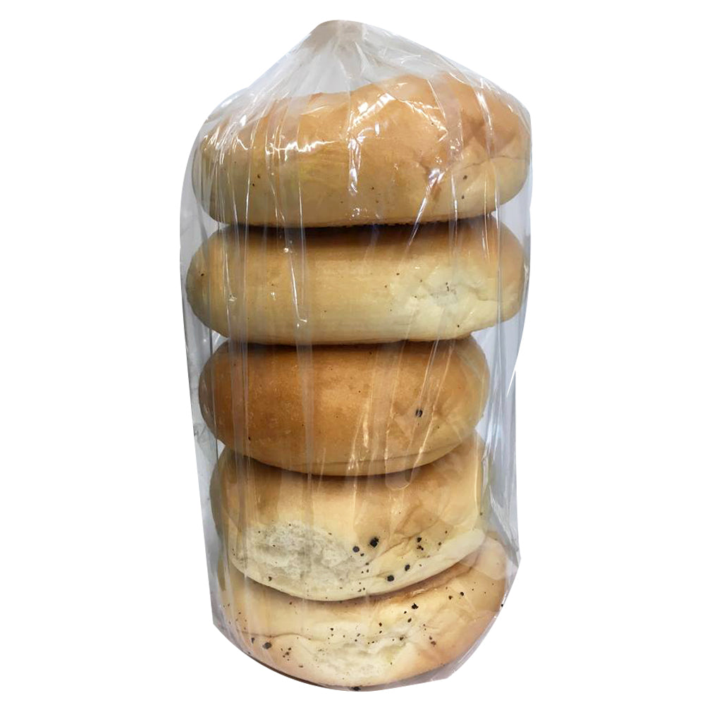 Glicks Plain Bagels x5