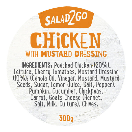 Harris Farm - Salad2Go - Chicken Mustard Dressing (300g Jar)