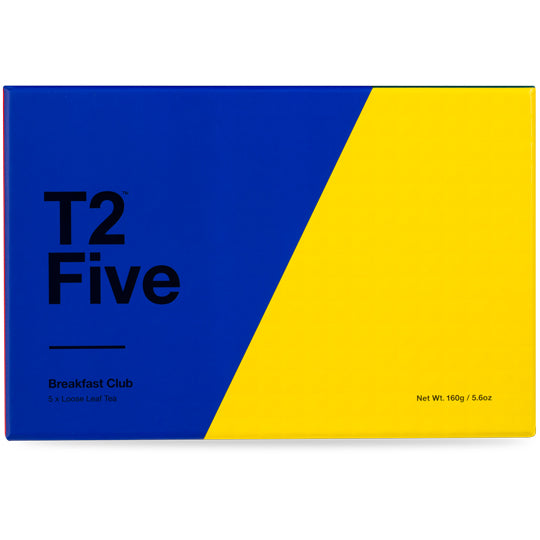 T2 - Five Tea Gift Pack - Breakfast Club (160g)