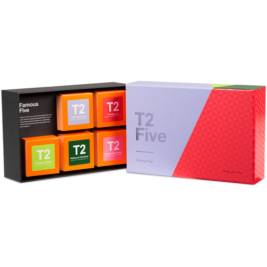 T2 - Five Tea Gift Pack - Famous Five (155g)