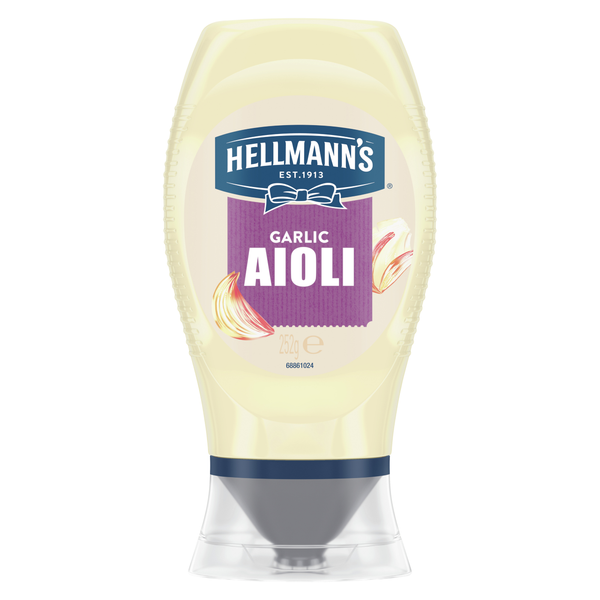 Hellmann's Aioli Squeeze 252g
