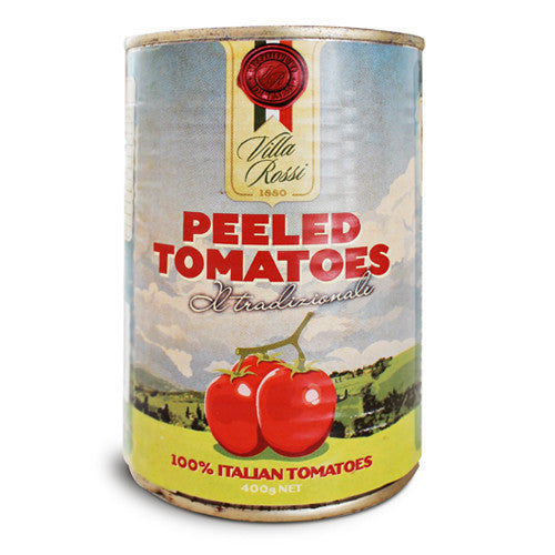 Villa Rossi Peeled Tomatoes 400g , Grocery-Can Veg - HFM, Harris Farm Markets
