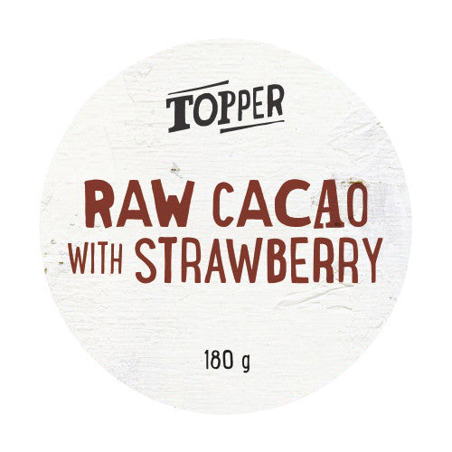 Harris Farm - Yoghurt Topper - Raw Cacao Strawberry (180g)
