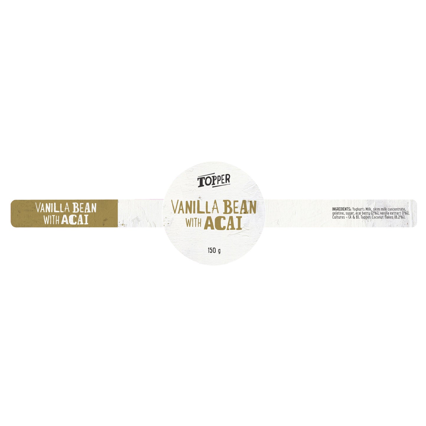 Harris Farm - Yoghurt Topper - Vanilla Bean Acai Coconut Flake (150g)