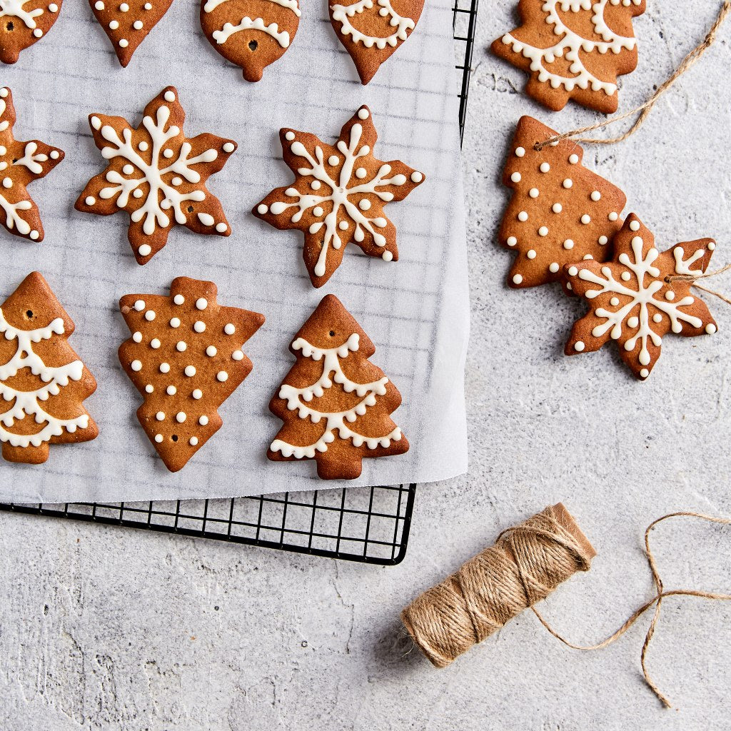 How To: Hand Iced Gingerbread Decorations