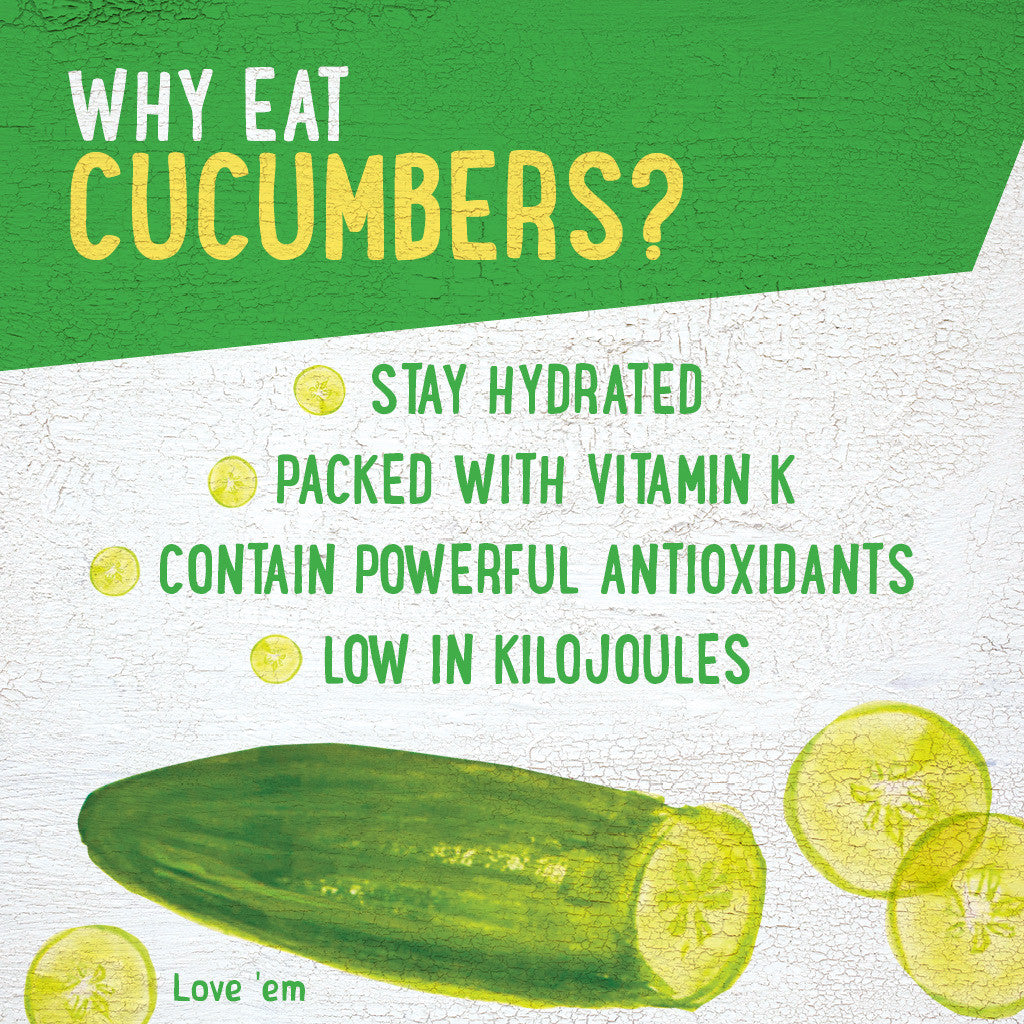 Cucumbers - a dietitians guide