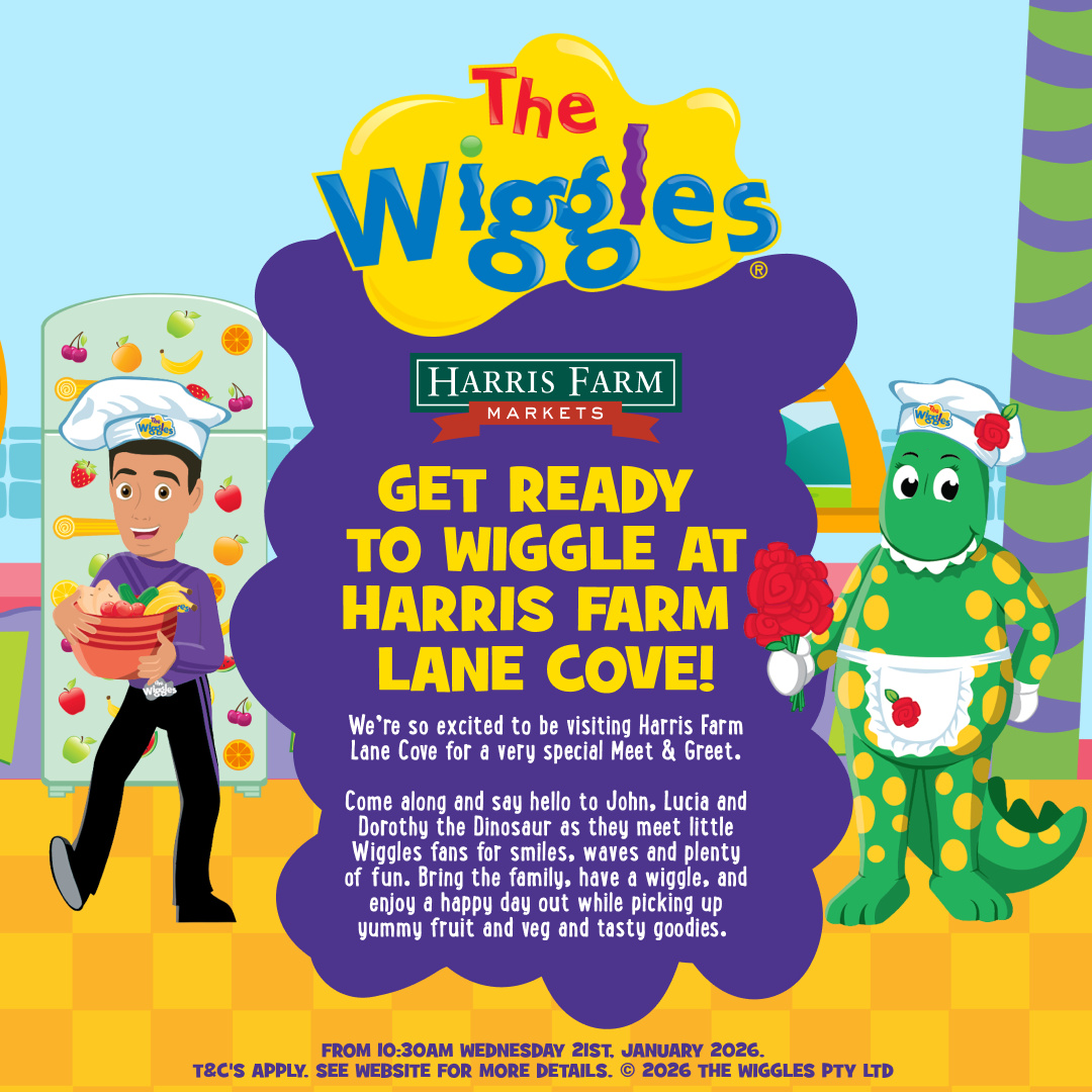 The Wiggles at Harris Farm Lane Cove