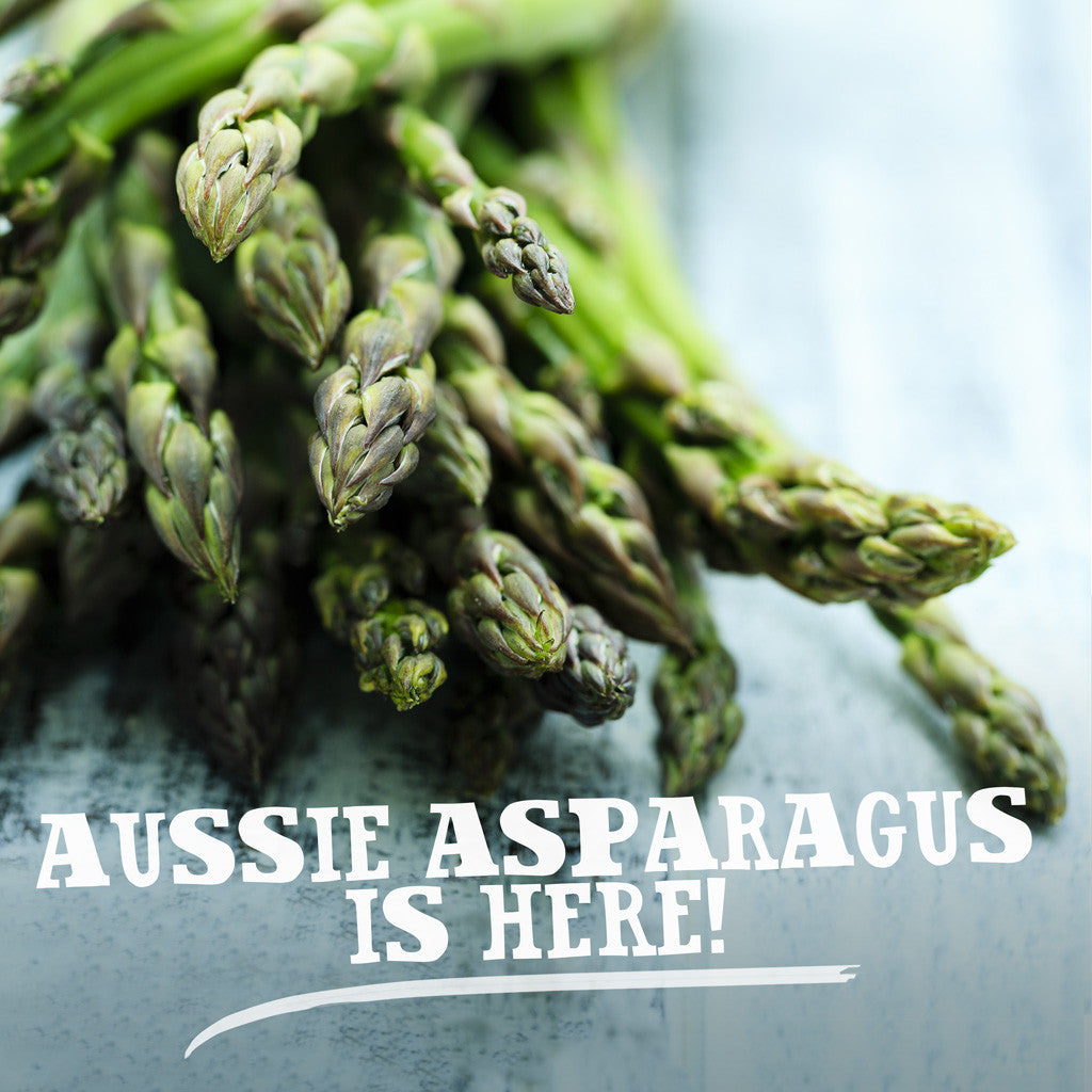 Spring is here and so is Australian Asparagus!