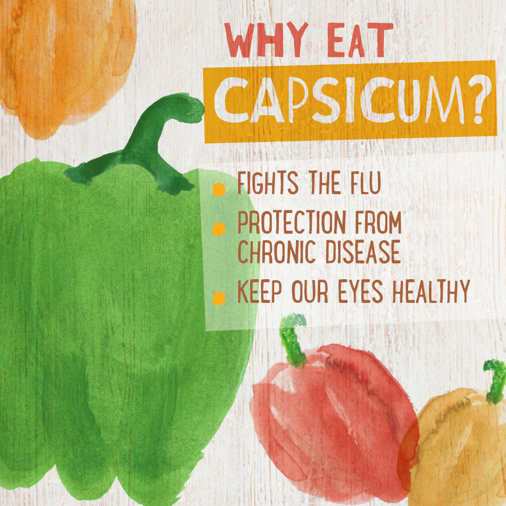 Capsicums - a dietitian's guide