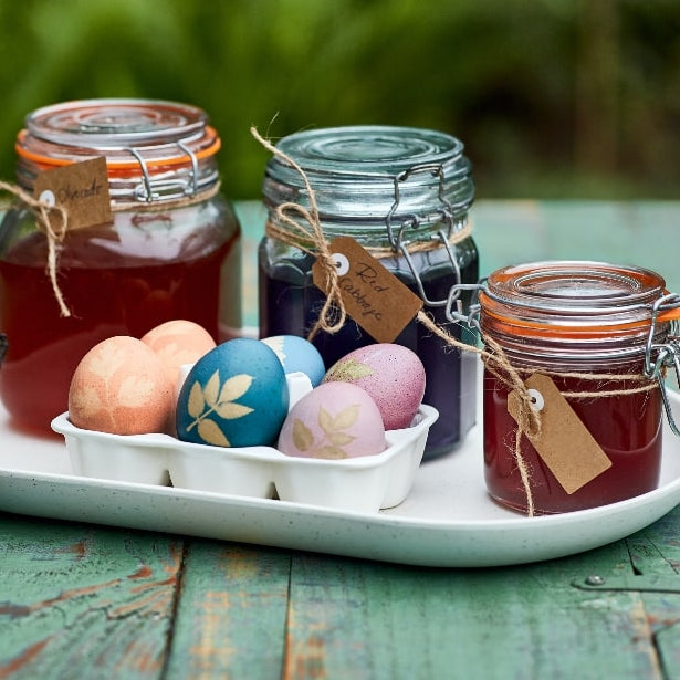 Natural Dyed Easter Eggs