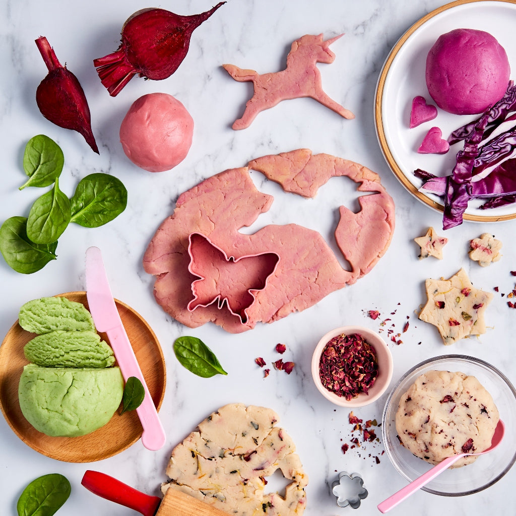 Herb Dyed Playdough