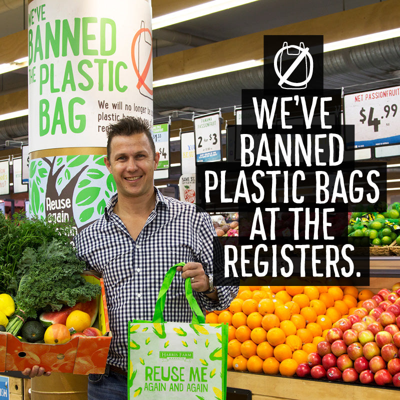 We Are Now 100% Plastic Bag Free At Our Registers! | #BYOBAGS