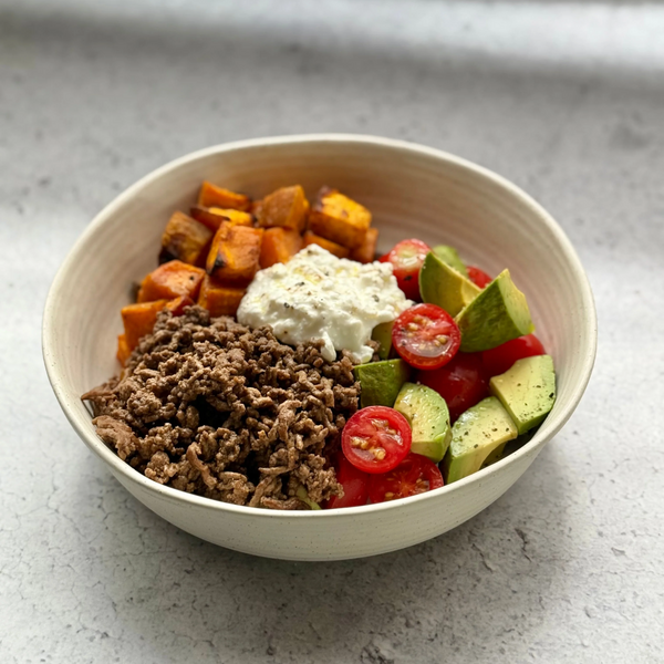 Mexican Beef and Pork Bowl