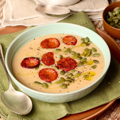 Potato, Leek and Chorizo Soup